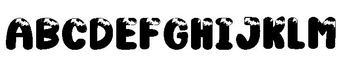Christmas Cozy Regular Font UPPERCASE