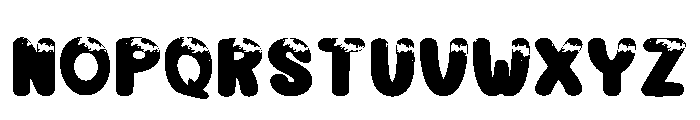 Christmas Cozy Regular Font UPPERCASE