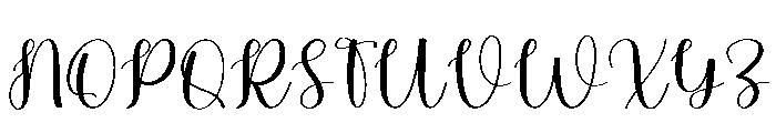 Christmas Cupcake Font UPPERCASE