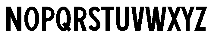 Christmas Cutout 2 Regular Font UPPERCASE