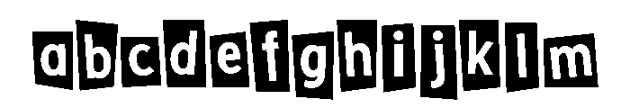 Christmas Cutout Regular FONT