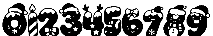 Christmas Dariona Font OTHER CHARS