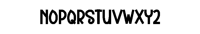 Christmas Days Font UPPERCASE