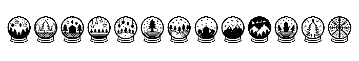 Christmas Decorations Regular FONT