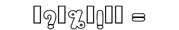 Christmas Dream Regular Font OTHER CHARS
