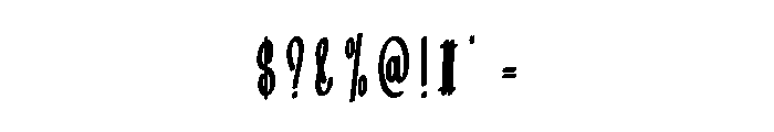 Christmas Everyday Font OTHER CHARS