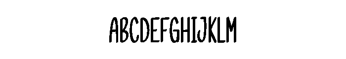 Christmas Everyday Font UPPERCASE