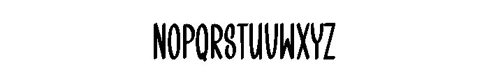 Christmas Everyday Font UPPERCASE