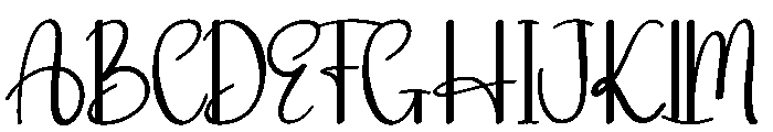 Christmas Fantasy Font UPPERCASE