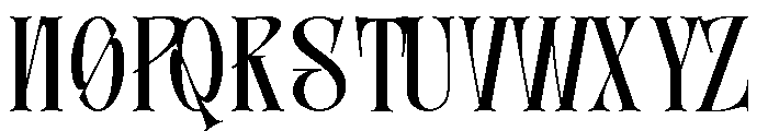 Christmas Fecsival Font UPPERCASE