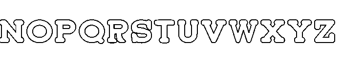 Christmas Festive Regular Font UPPERCASE