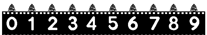 Christmas Film Frame Font OTHER CHARS