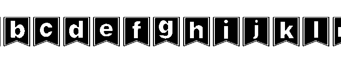 Christmas Flag FONT
