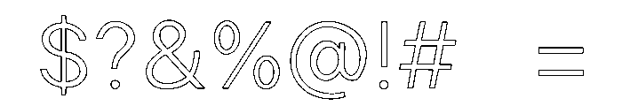 Christmas Frame Font OTHER CHARS