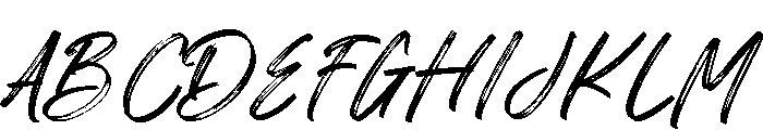 Christmas Frost Font UPPERCASE