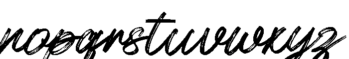 Christmas Frost Font LOWERCASE