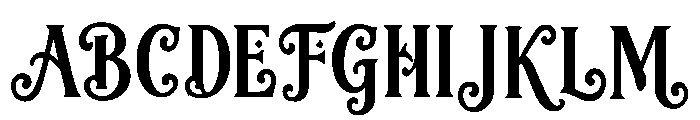 Christmas_Frostberry Font UPPERCASE