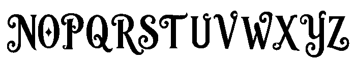Christmas_Frostberry Font UPPERCASE