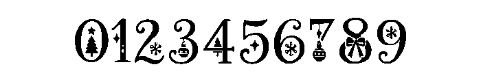 Christmas_Frostelle Font OTHER CHARS