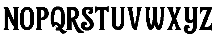 Christmas_Glowhaven Font UPPERCASE