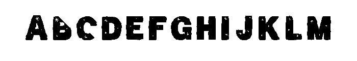Christmas Green Font UPPERCASE