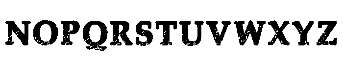 Christmas Grunge Regular Font UPPERCASE