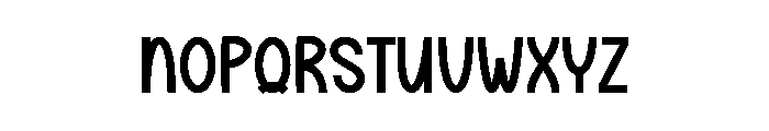 Christmas Happyday Font LOWERCASE
