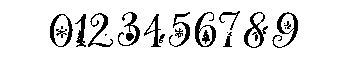 Christmas_Hollyspell Font OTHER CHARS
