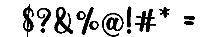 Christmas Honey Font OTHER CHARS