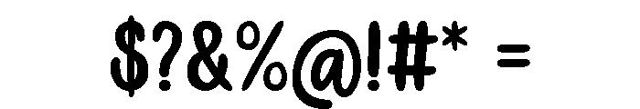 Christmas Hospitality Font OTHER CHARS