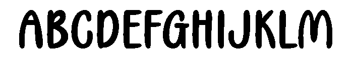 Christmas Hospitality Font UPPERCASE