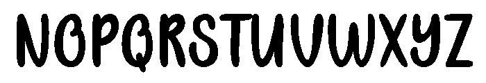 Christmas Hospitality Font UPPERCASE