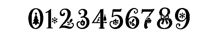Christmas_Icydream Font OTHER CHARS