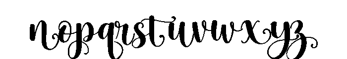 Christmas_Jinglemist Font LOWERCASE