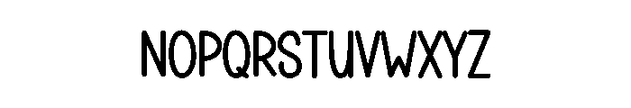 Christmas  Jugling Font LOWERCASE