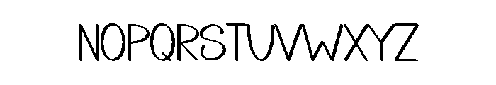 Christmas King Font LOWERCASE
