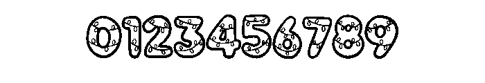 Christmas Lights By Squ Regular Font OTHER CHARS