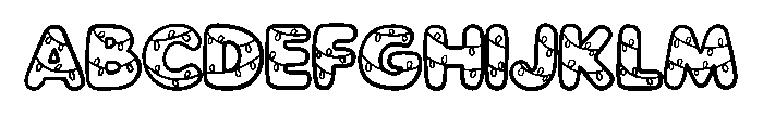 Christmas Lights By Squ Regular FONT