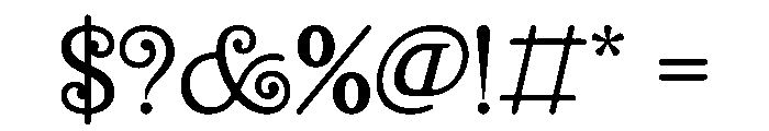 Christmas Luster Font OTHER CHARS
