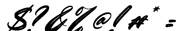 Christmas Mirelle Italic Font OTHER CHARS