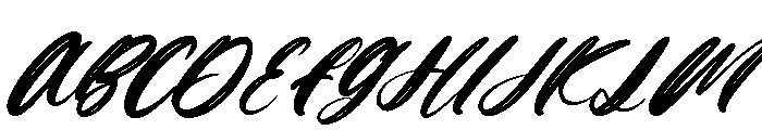 Christmas Mirelle Italic Font UPPERCASE