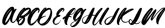 Christmas Mirelle Font UPPERCASE