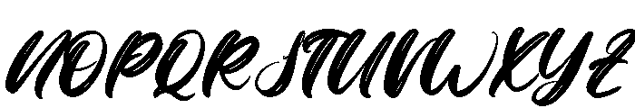 Christmas Mirelle Font UPPERCASE