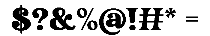 Christmas Moire Regular Font OTHER CHARS