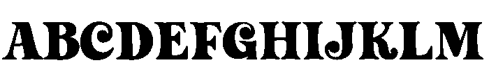 Christmas Moire Regular Font UPPERCASE