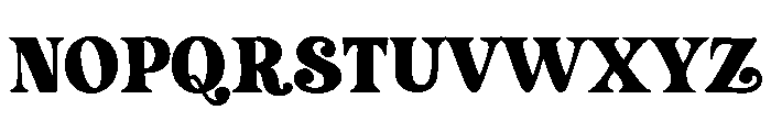 Christmas Moire Regular Font UPPERCASE