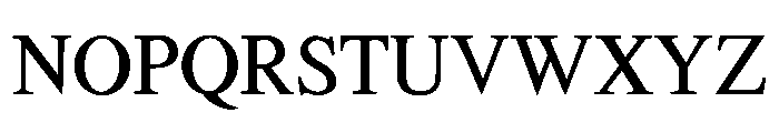 Christmas Monogram Wreath Font LOWERCASE