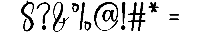 Christmas Music Font OTHER CHARS