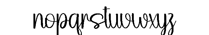 Christmas Odside Font LOWERCASE