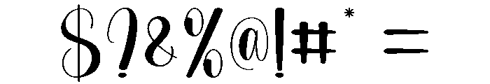 Christmas Overheat Font OTHER CHARS